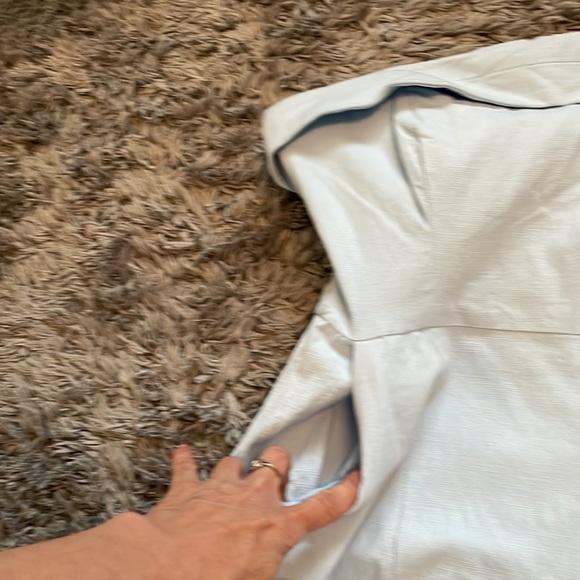 Runaway strapless wide leg baby blue jumper - Picture 5 of 12